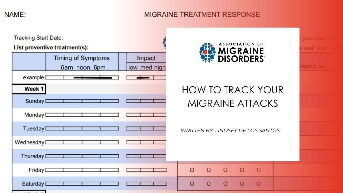 how to track migraine attacks