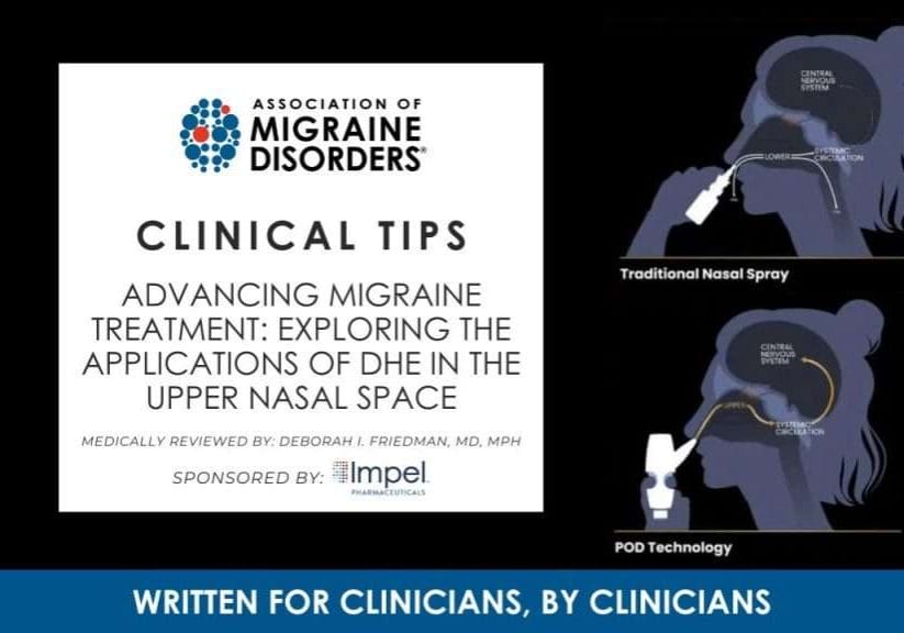 Advancing Migraine Treatment Exploring the Applications of DHE in the Upper Nasal Space